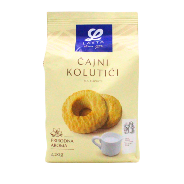 Lasta čajni kolutići 420g