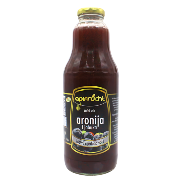 Sok aronija i jabuka 100% 1l Apifrucht