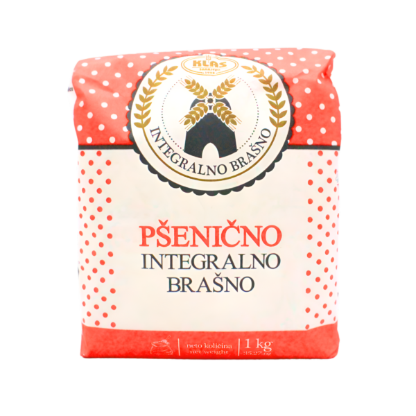 Pšenično integralno brašno 1kg Klas