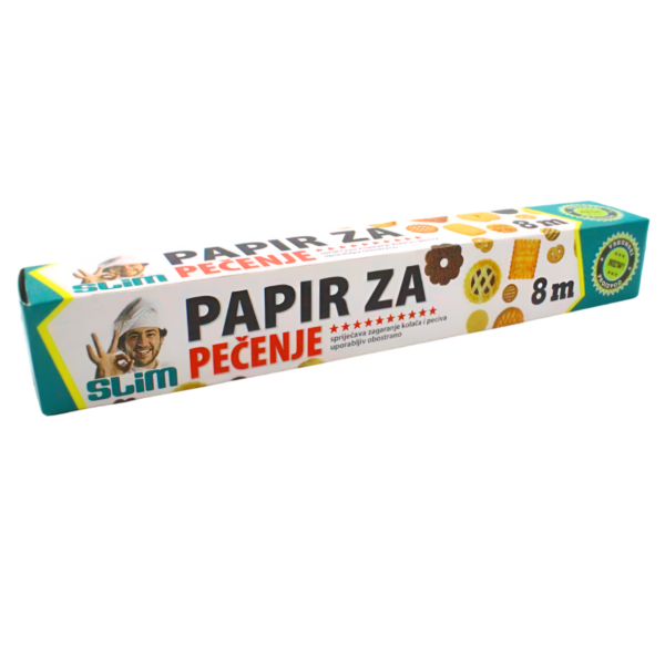 Slim papir za pečenje 8m