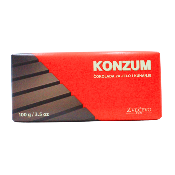 Čokolada za jelo i kuhanje Konzum 100g