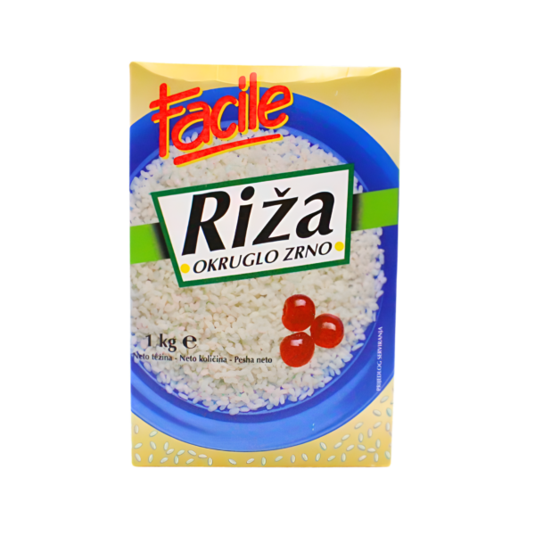 Riža okruglo zrno Facile 1kg