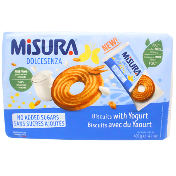 Keksi sa jogurtom Dolcesenza, 400g Misura