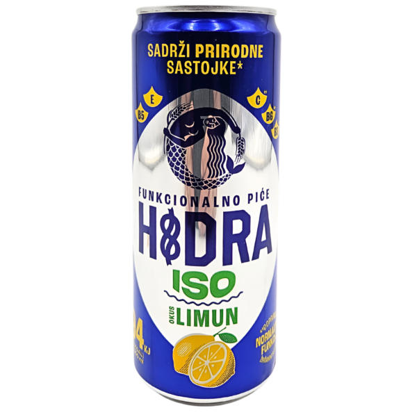 Hidra Iso gazirano piće sa okusom limuna,330ml