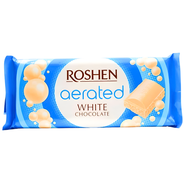 Čokolada bijela 80 g Roshen