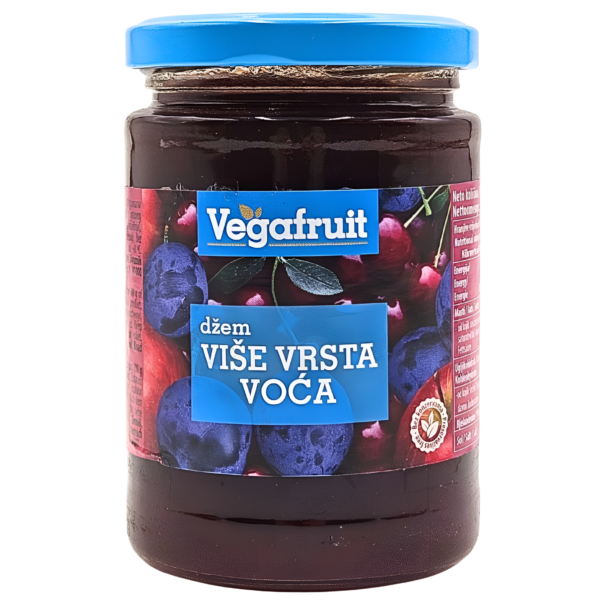 Džem više vrsta voća 370 g Vegafruit