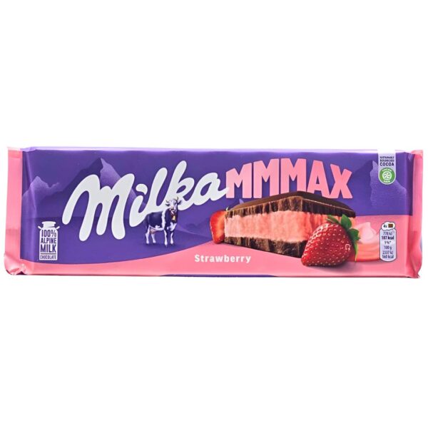 Čokolada Milka jagoda 250 g